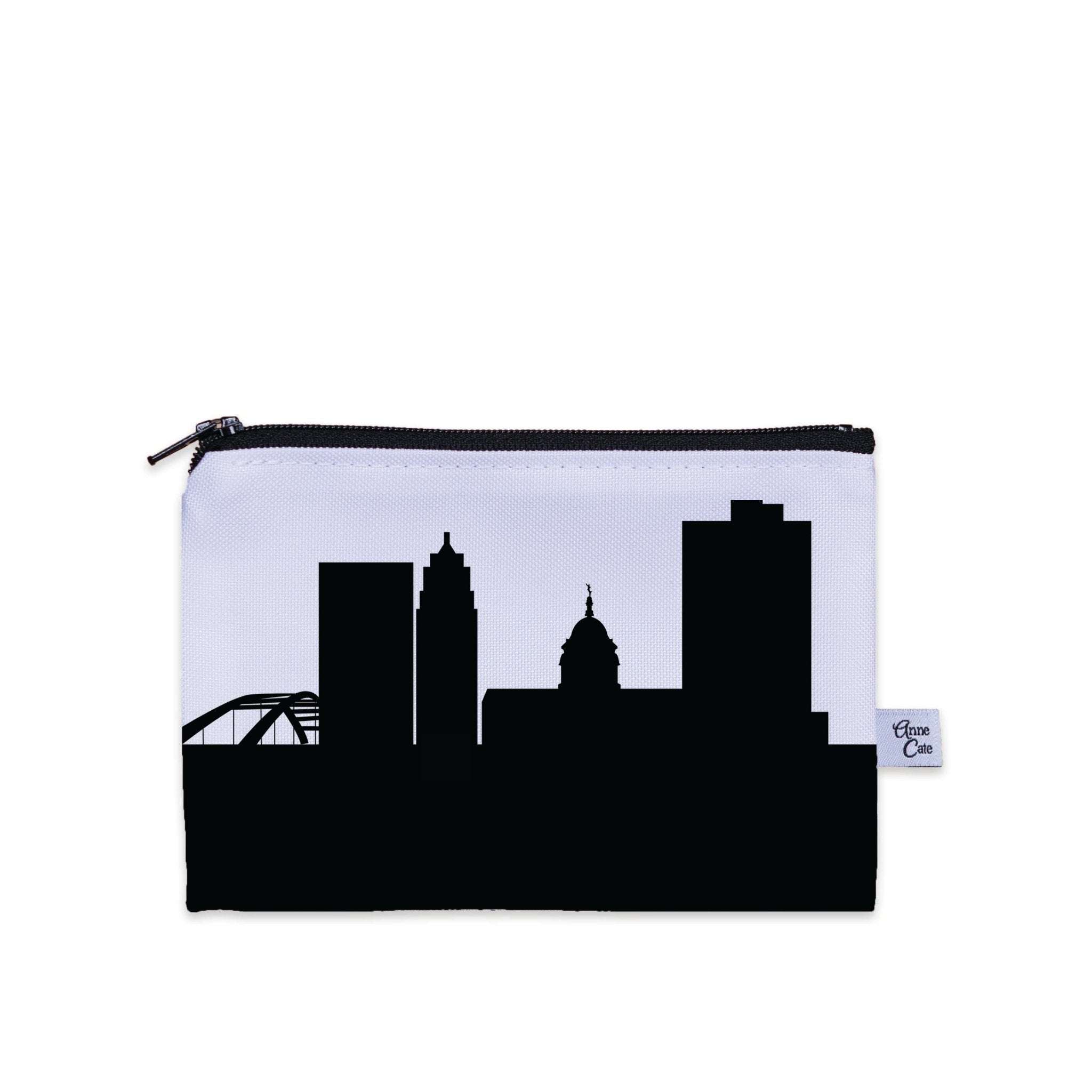 Fort Wayne IN Skyline Canvas Mini Purse - Anne Cate
