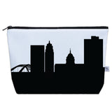 Fort Wayne IN Skyline Cosmetic Makeup Bag