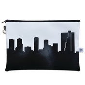 Fort Worth TX Skyline Wristlet Clutch Purse - Anne Cate