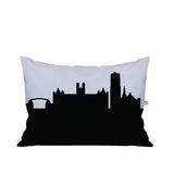 Gainesville FL (University of Florida) Skyline Lumbar Pillow