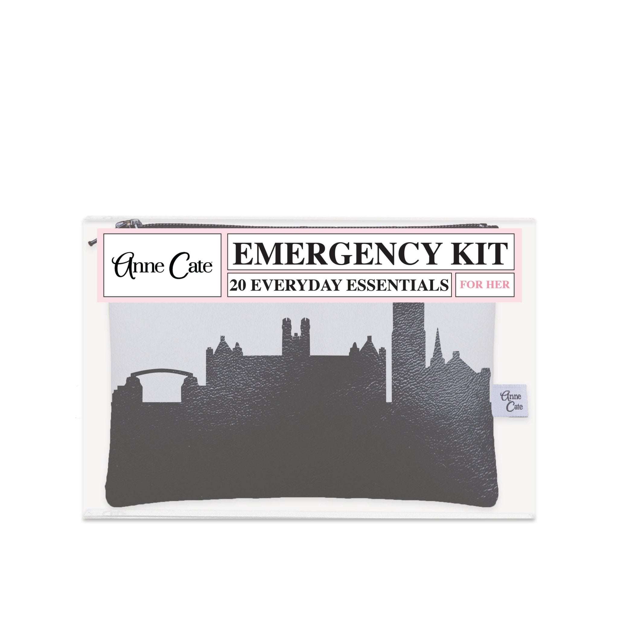 Gainesville FL (University of Florida) Skyline Mini Wallet Emergency Kit - For Her - Anne Cate