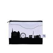Geneva Switzerland Skyline Canvas Mini Purse - Anne Cate