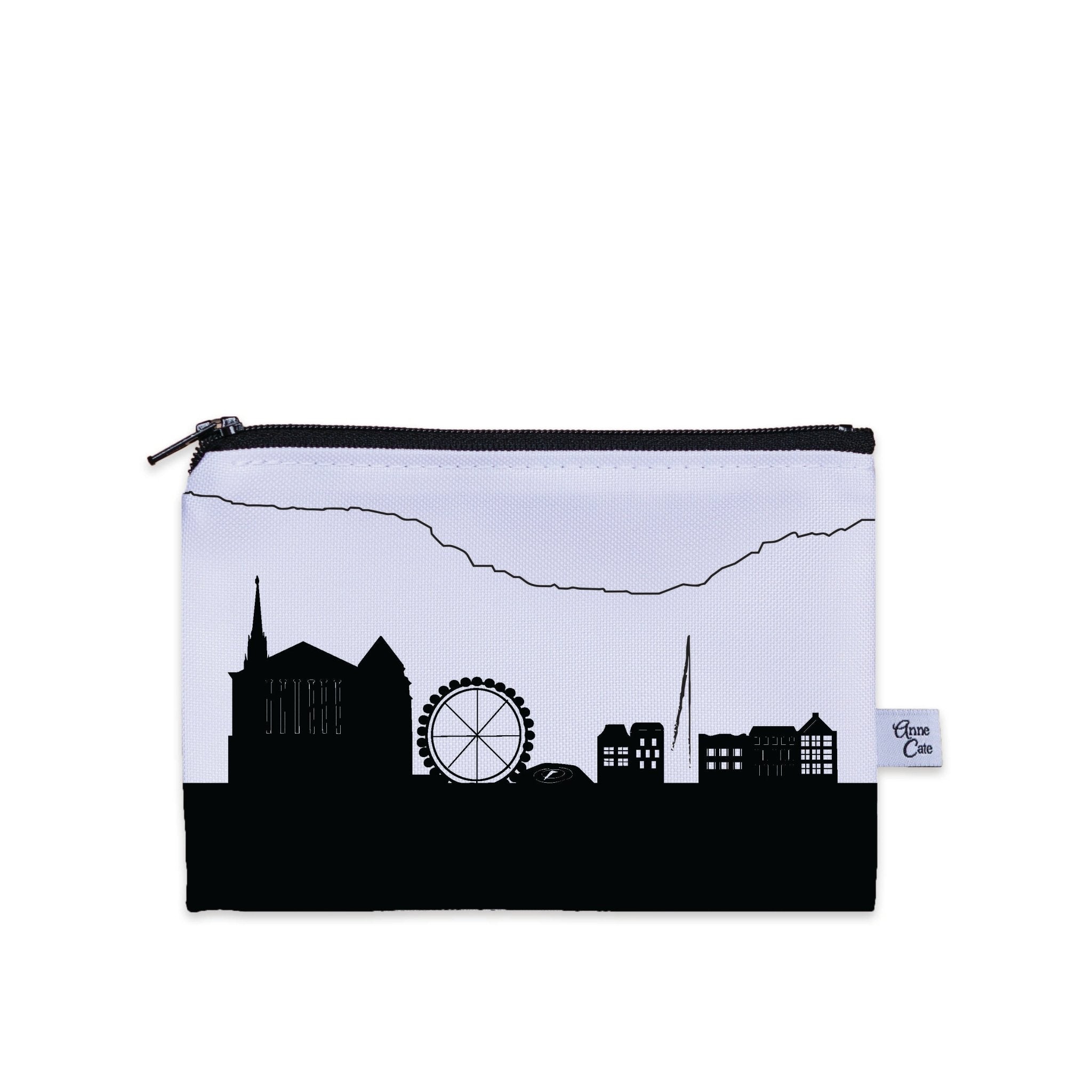 Geneva Switzerland Skyline Canvas Mini Purse - Anne Cate