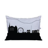 Geneva Switzerland Skyline Lumbar Pillow