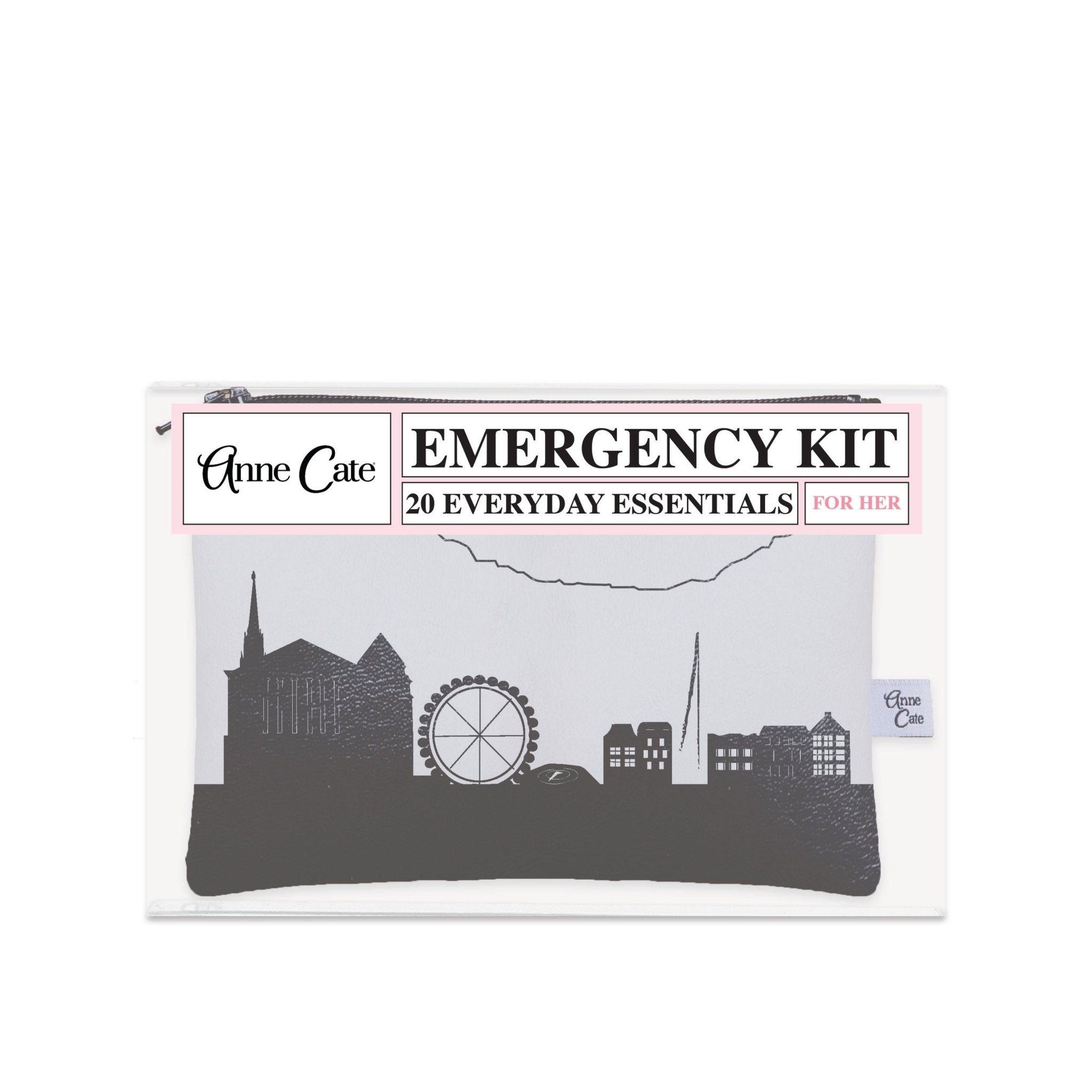 Geneva Switzerland Skyline Mini Wallet Emergency Kit - For Her - Anne Cate