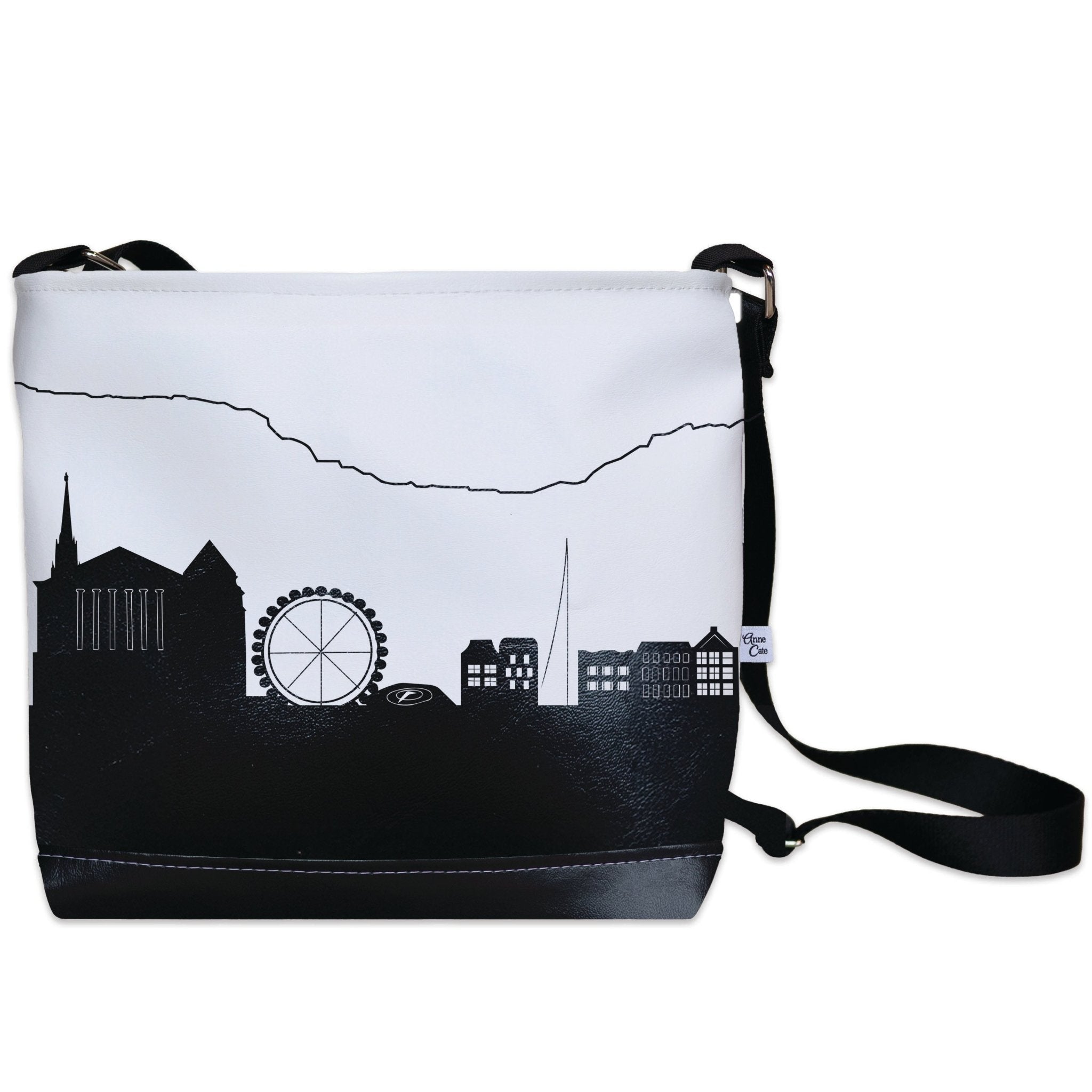 Geneva Switzerland Skyline Shoulder Bag Crossbody - Anne Cate