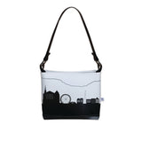 Geneva Switzerland Skyline Signature Handbag