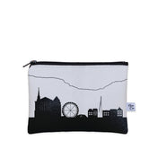 Geneva Switzerland Skyline Vegan Leather Mini Wallet - Anne Cate