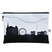 Geneva Switzerland Skyline Wristlet Clutch Purse - Anne Cate