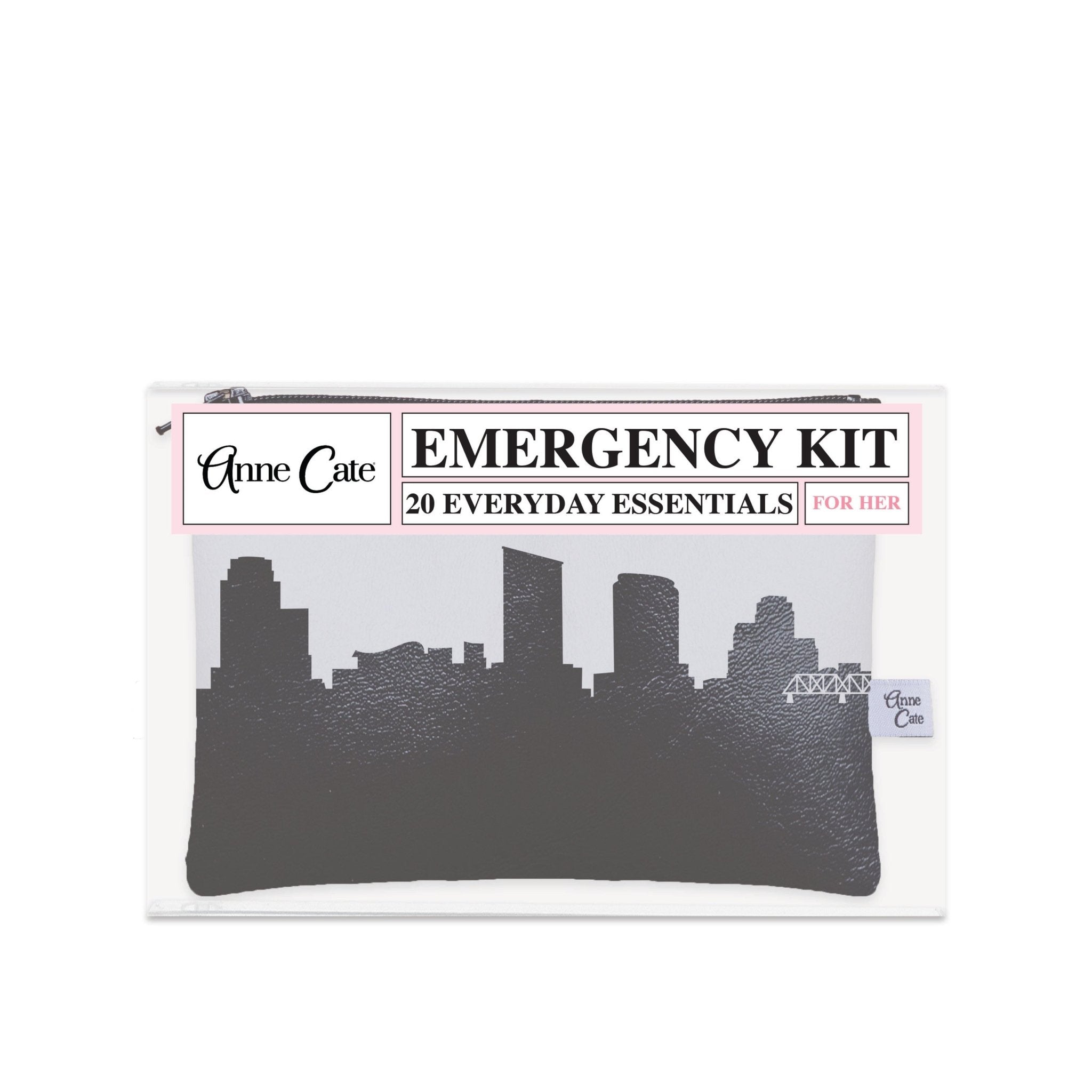 Grand Rapids MI Skyline Mini Wallet Emergency Kit - For Her - Anne Cate