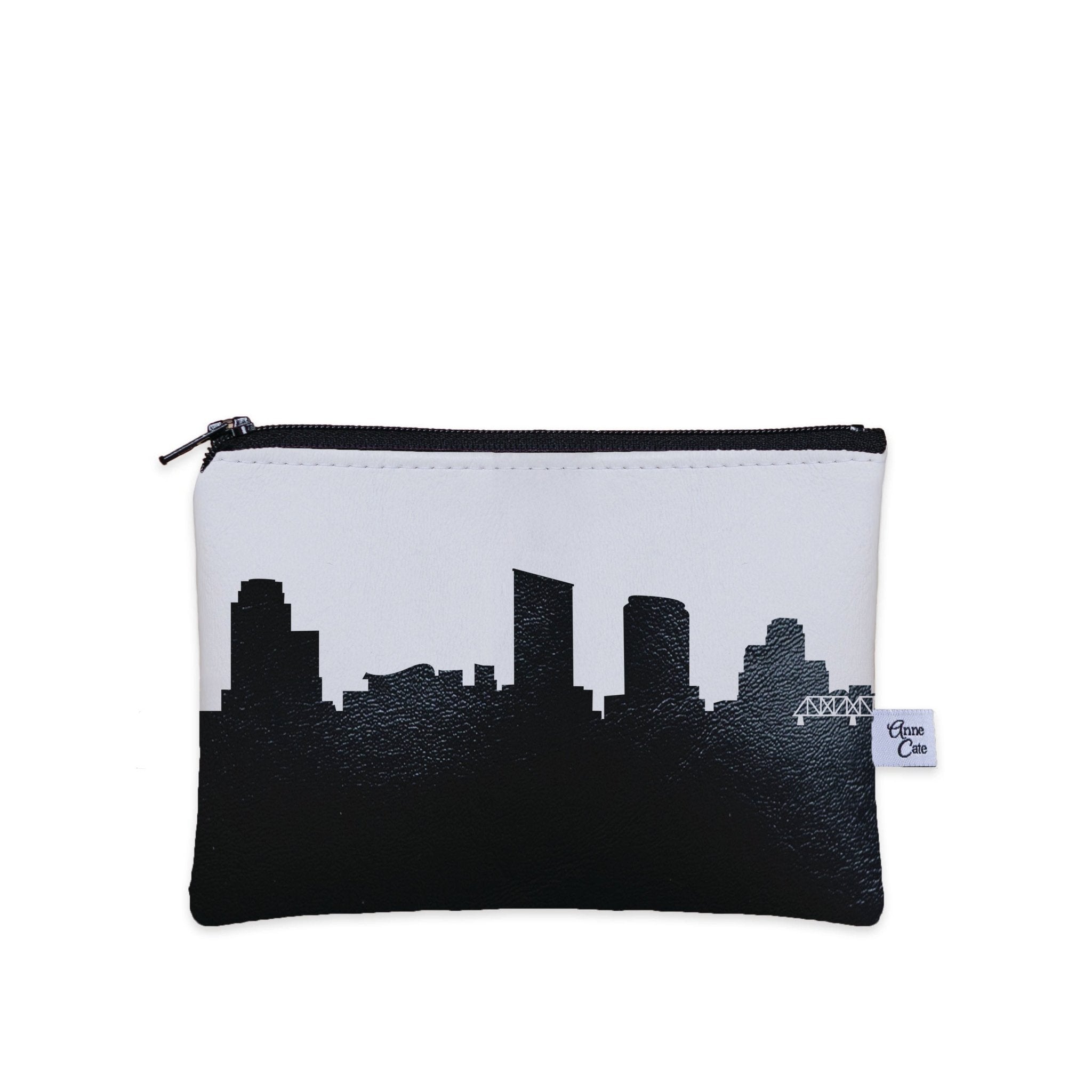 Grand Rapids MI Skyline Vegan Leather Mini Wallet - Anne Cate