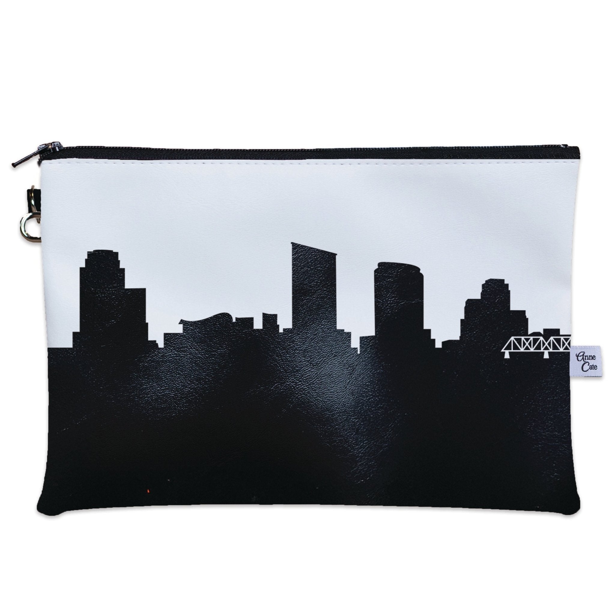 Grand Rapids MI Skyline Wristlet Clutch Purse - Anne Cate