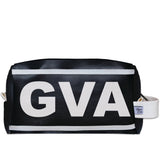GVA (Geneva) City Abbreviation Travel Dopp Kit Toiletry Bag