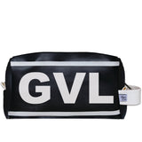 GVL (Gainesville) City Abbreviation Travel Dopp Kit Toiletry Bag