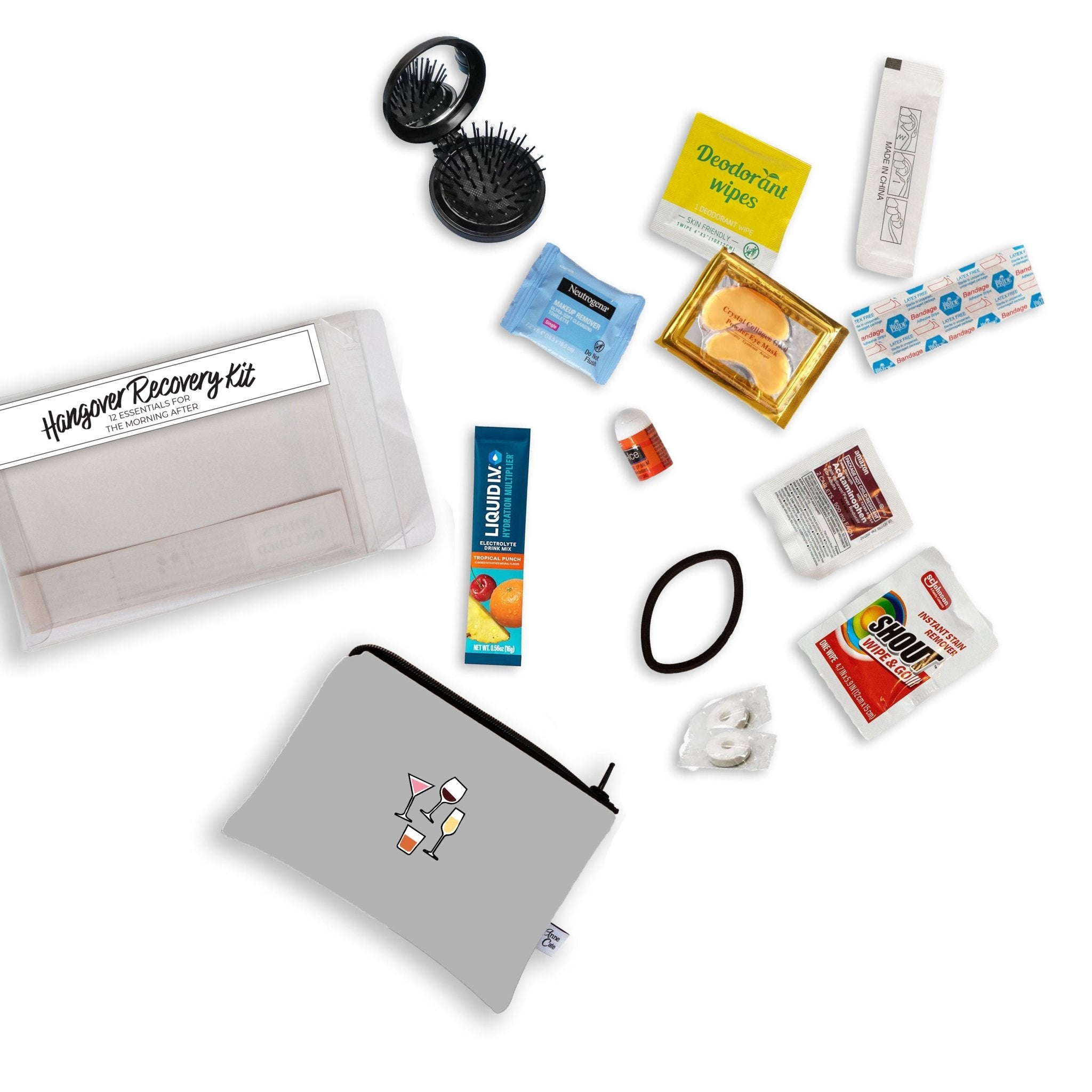 Hangover Recovery Emergency Kit - Unisex - Custom - Anne Cate