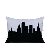 Hartford CT Skyline Lumbar Pillow - Anne Cate