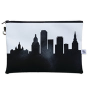 Hartford CT Skyline Wristlet Clutch Purse - Anne Cate