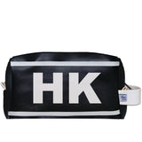 HK (Hong Kong) City Abbreviation Travel Dopp Kit Toiletry Bag