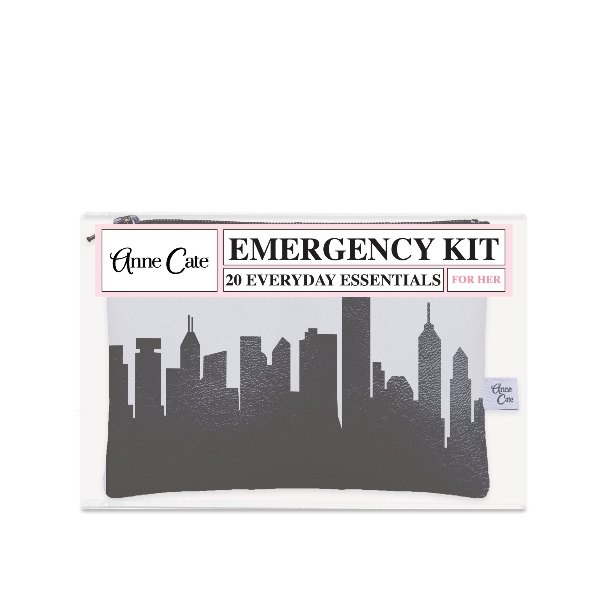 Hong Kong China Skyline Mini Wallet Emergency Kit - For Her - Anne Cate