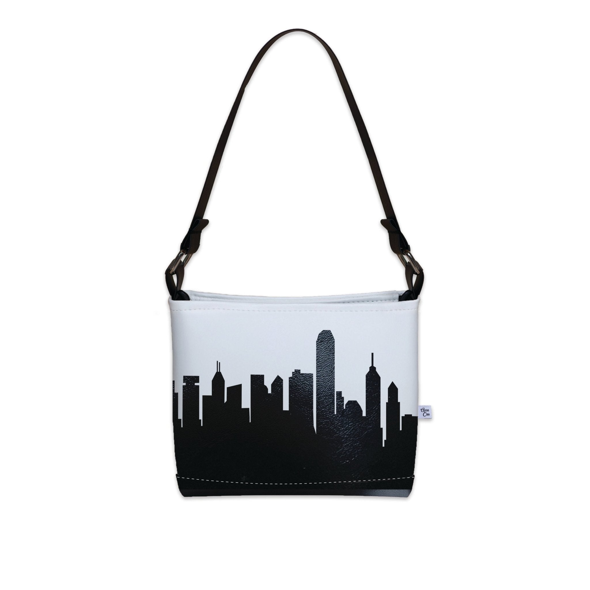 Hong Kong China Skyline Signature Handbag - Anne Cate