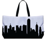 Hong Kong China Skyline Weekender Tote