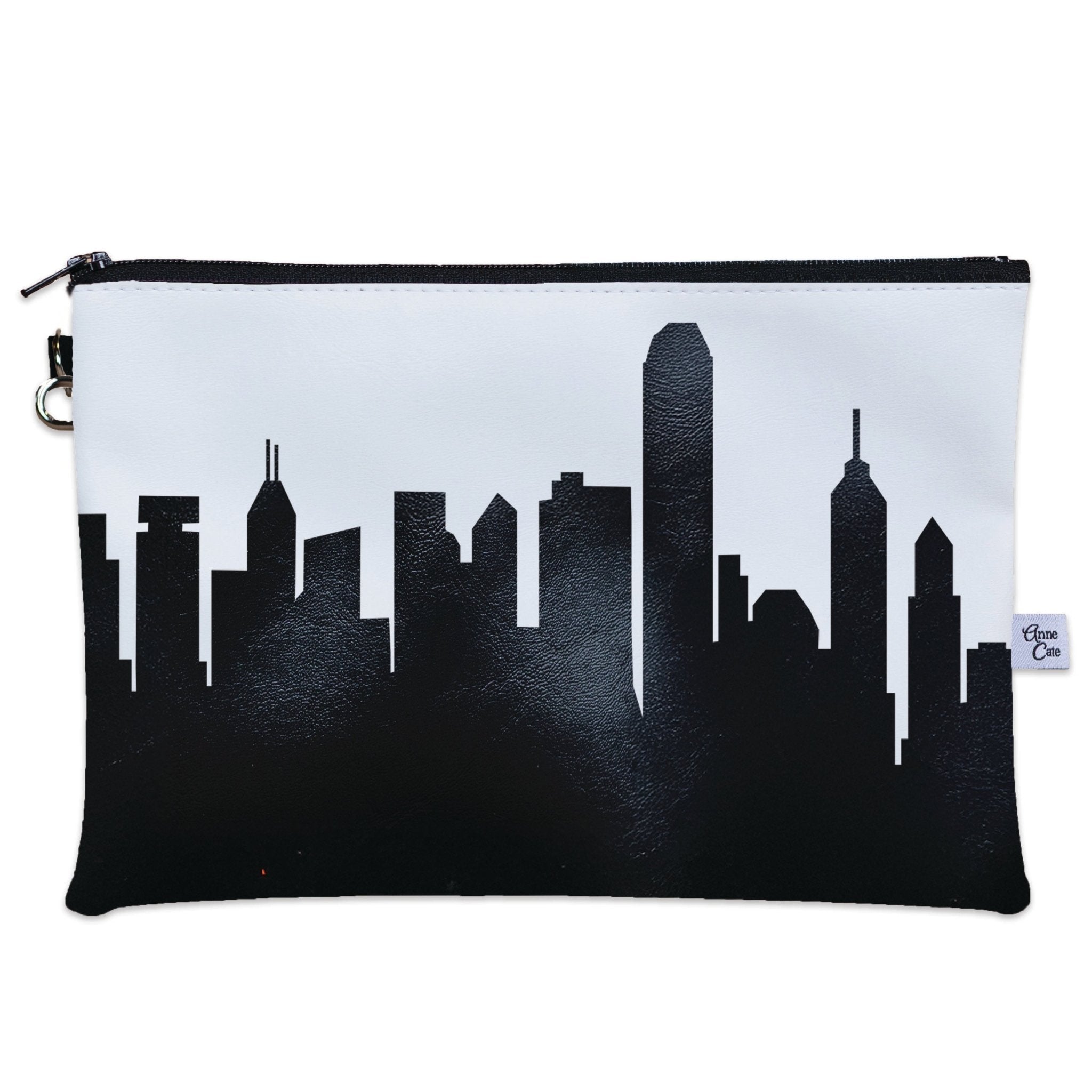 Hong Kong China Skyline Wristlet Clutch Purse - Anne Cate