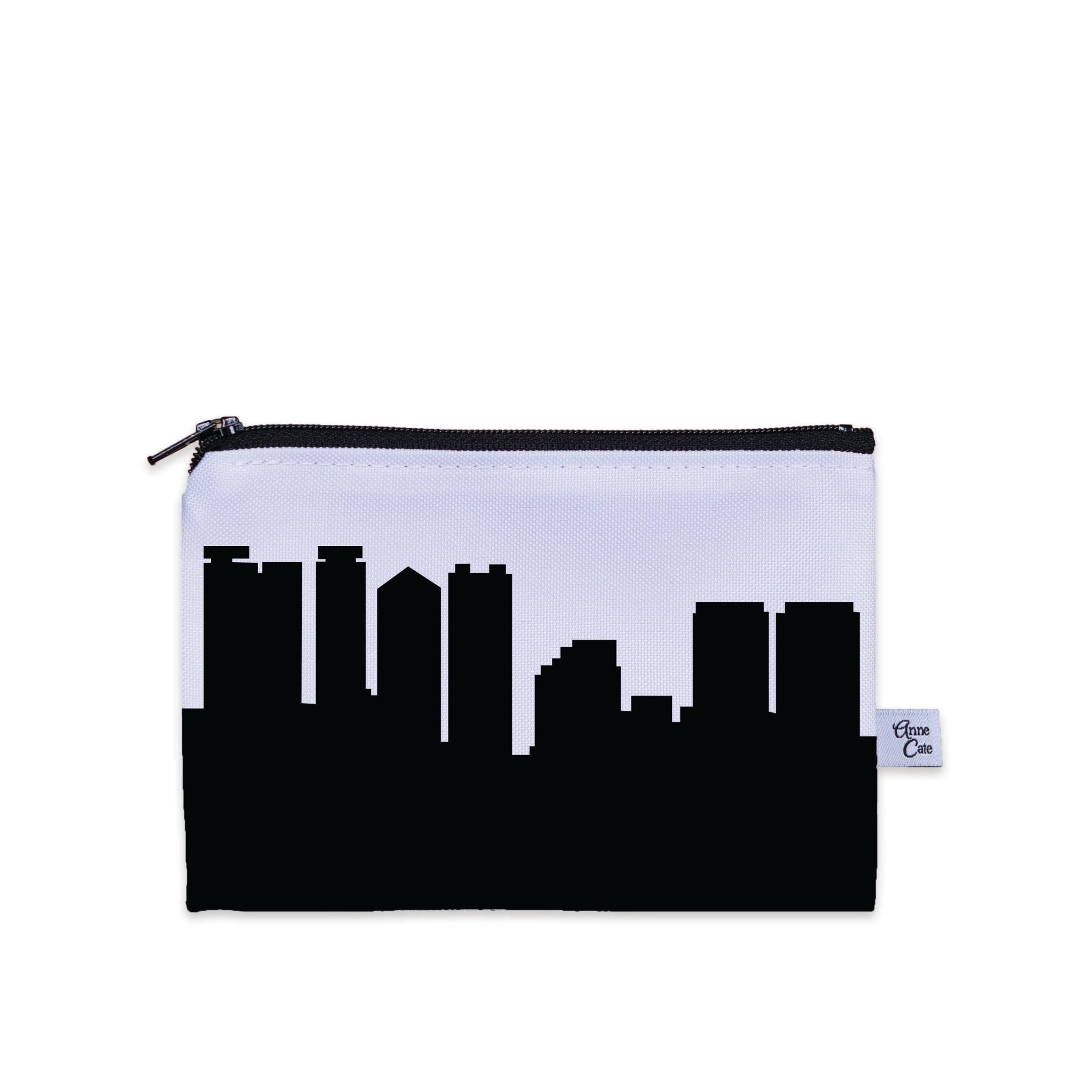 Honolulu HI Skyline Canvas Mini Purse - Anne Cate