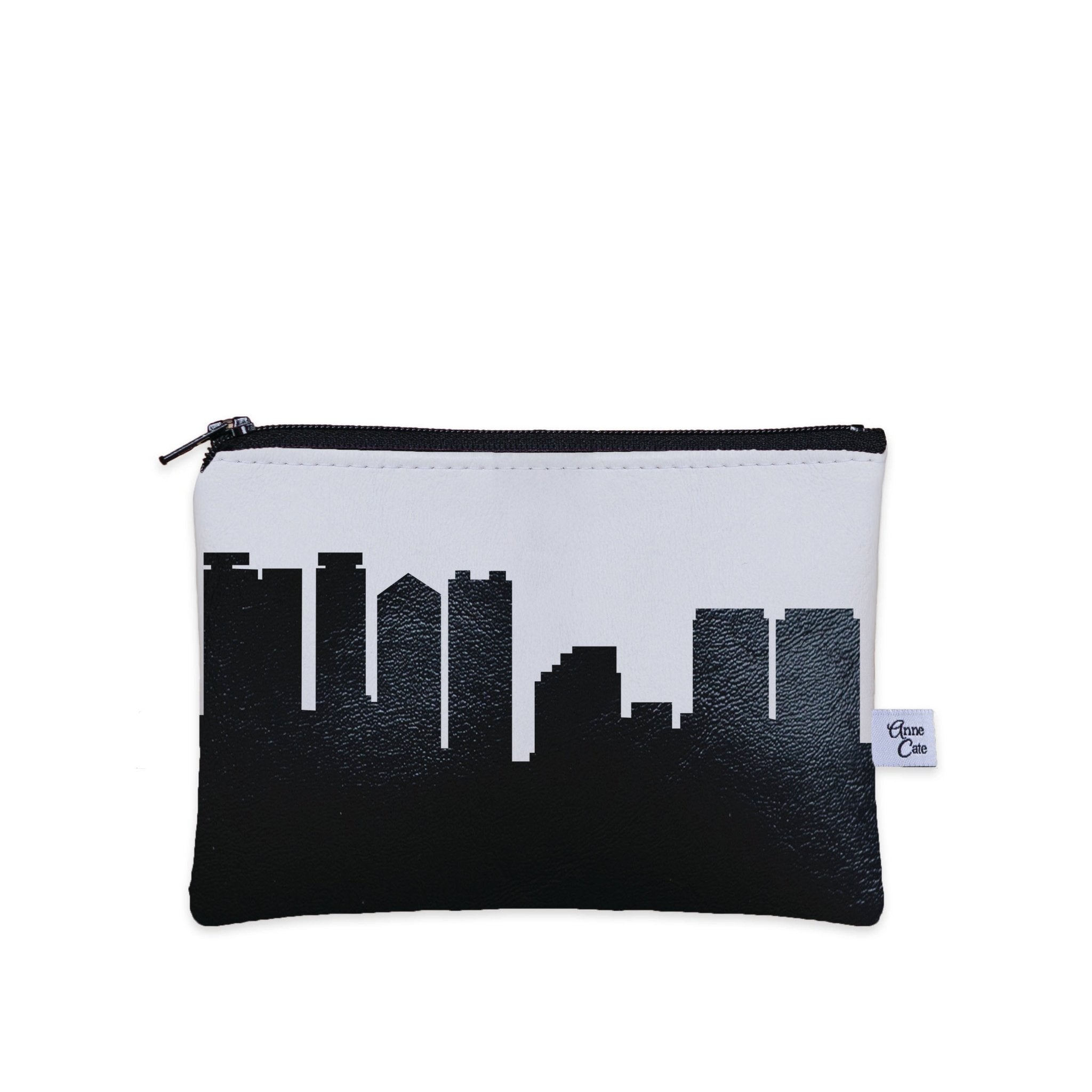 Honolulu HI Skyline Vegan Leather Mini Wallet - Anne Cate