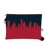 Houston Rockets Basketball Arena Skyline Game Day Wristlet