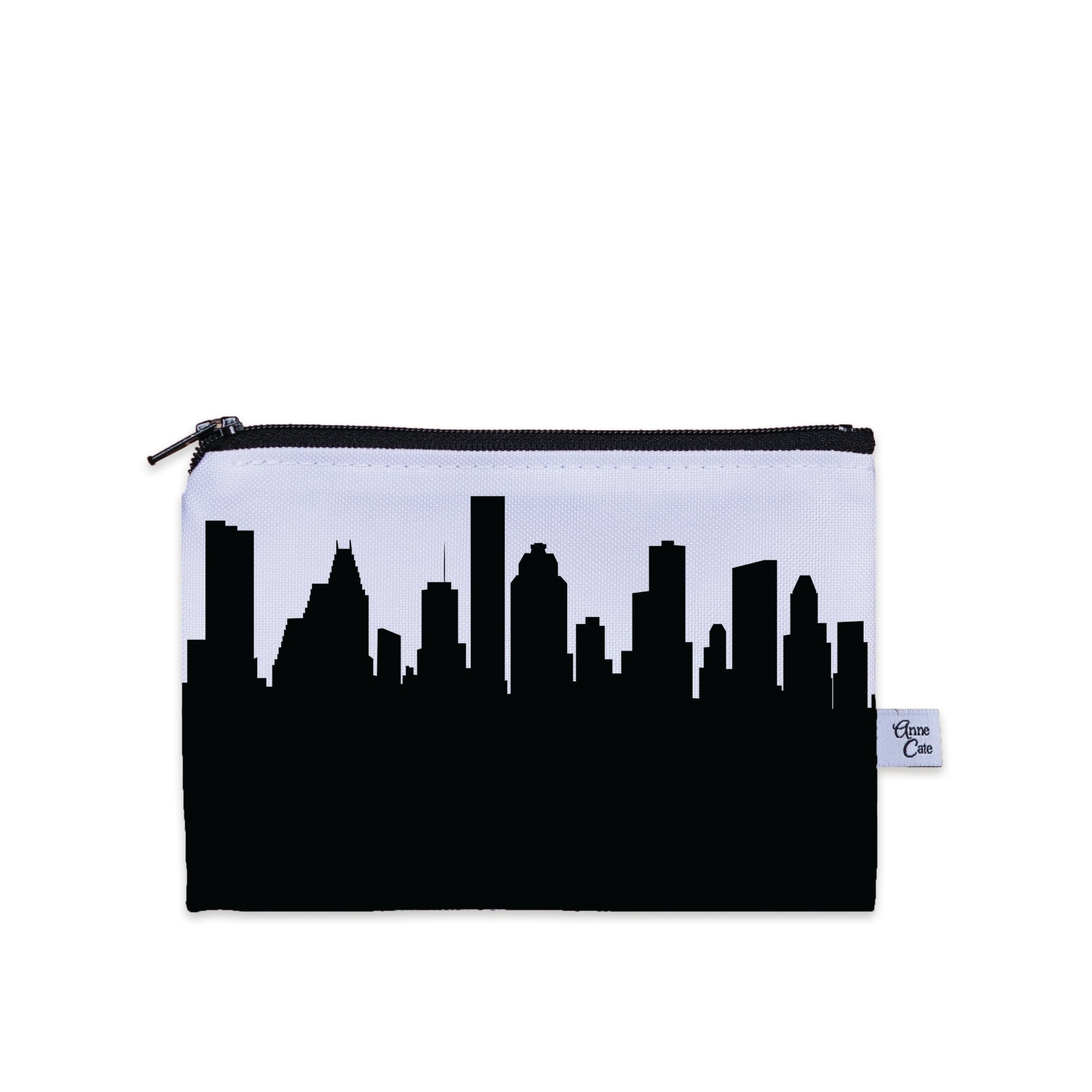 Houston Texas Skyline Canvas Mini Purse - Anne Cate