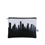 Houston Texas Skyline Vegan Leather Mini Wallet