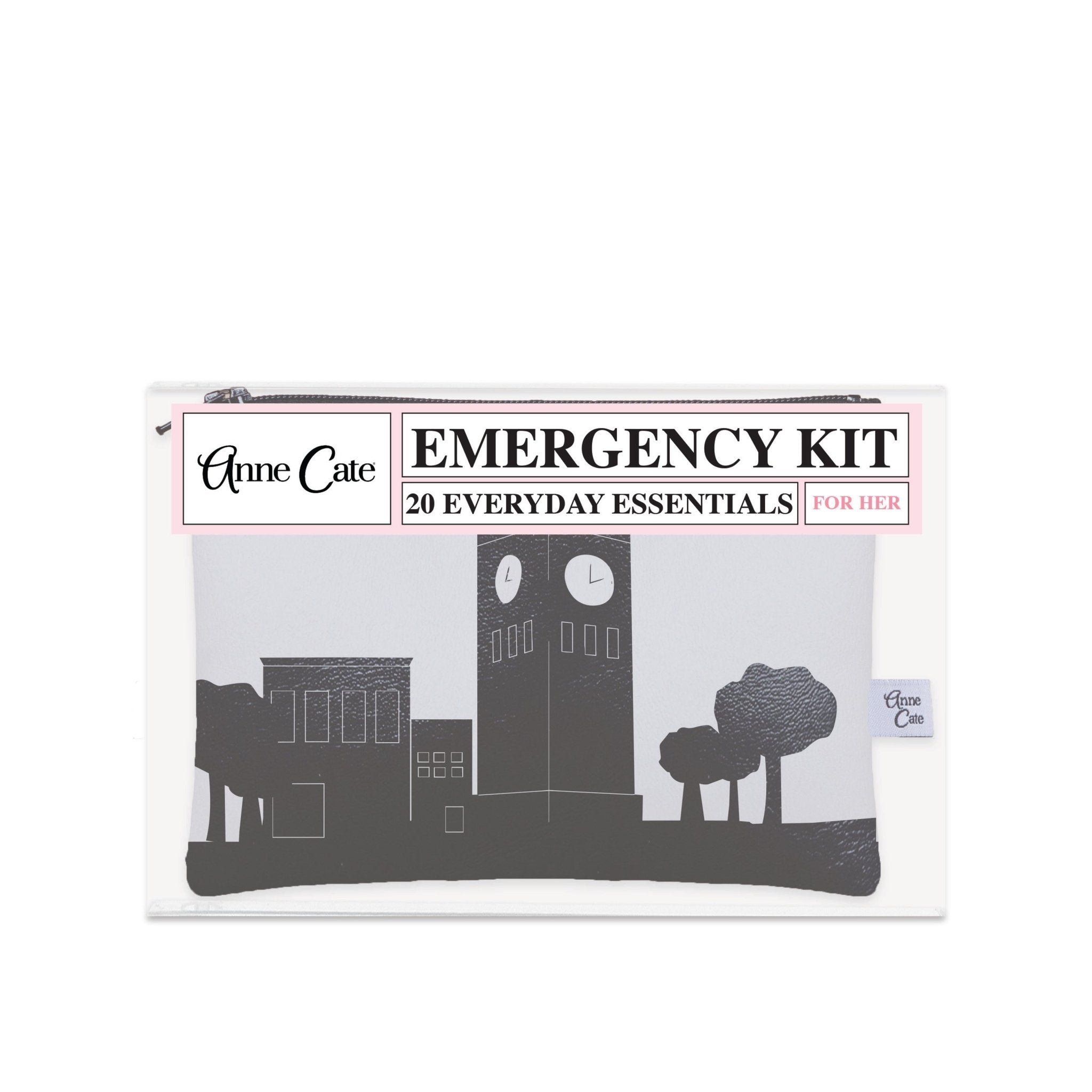 Hudson OH Skyline Mini Wallet Emergency Kit - For Her - Anne Cate