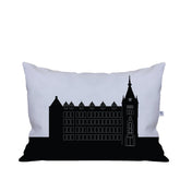 Igantius High School Skyline Lumbar Pillow - Anne Cate