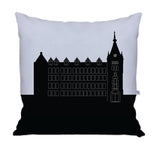 Ignatius High School Skyline Large Throw Pillow