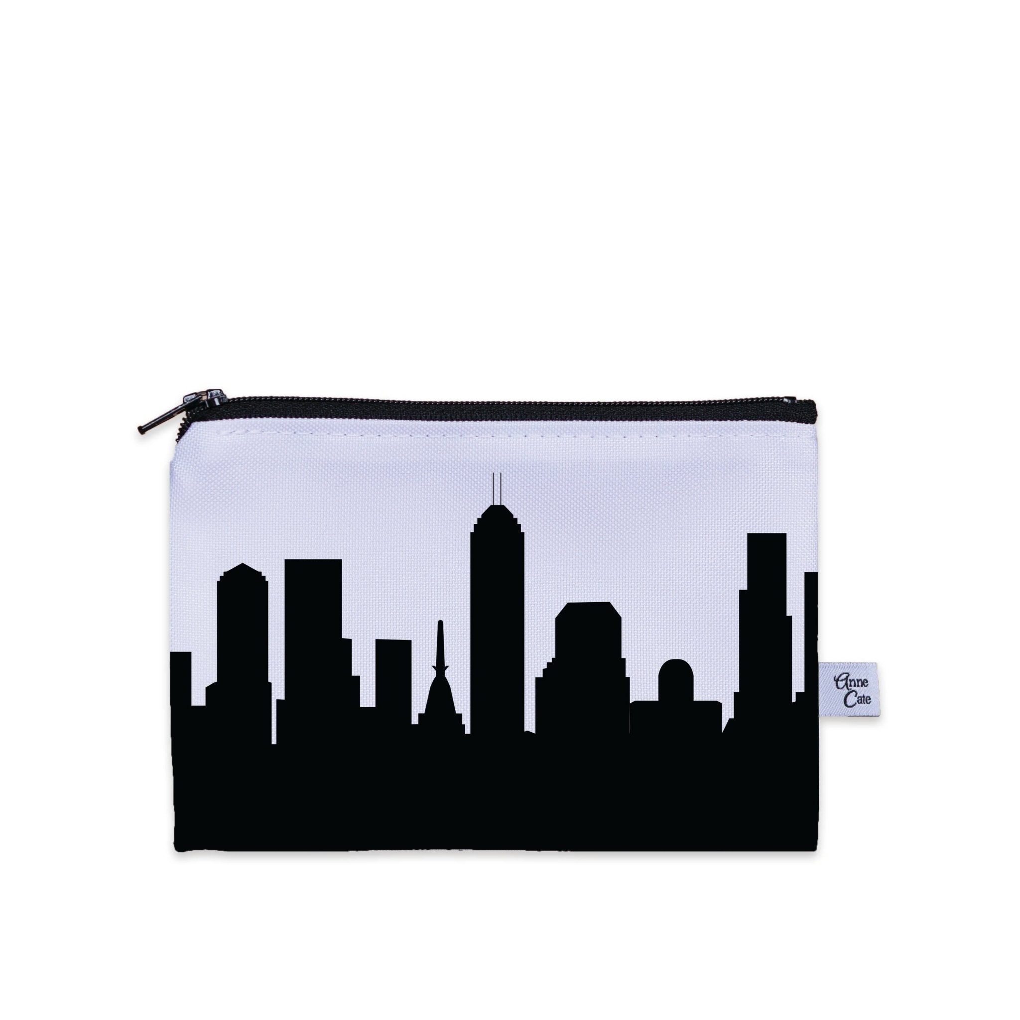 Indianapolis IN Skyline Canvas Mini Purse - Anne Cate