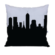 Indianapolis IN Skyline Large Throw Pillow - Anne Cate