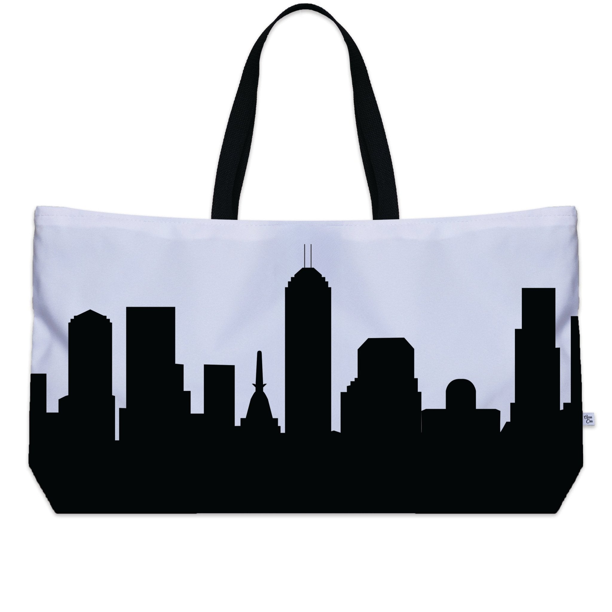 Indianapolis IN Skyline Weekender Tote - Anne Cate