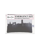 Ithaca NY (Cornell University) Skyline Mini Wallet Emergency Kit - For Her