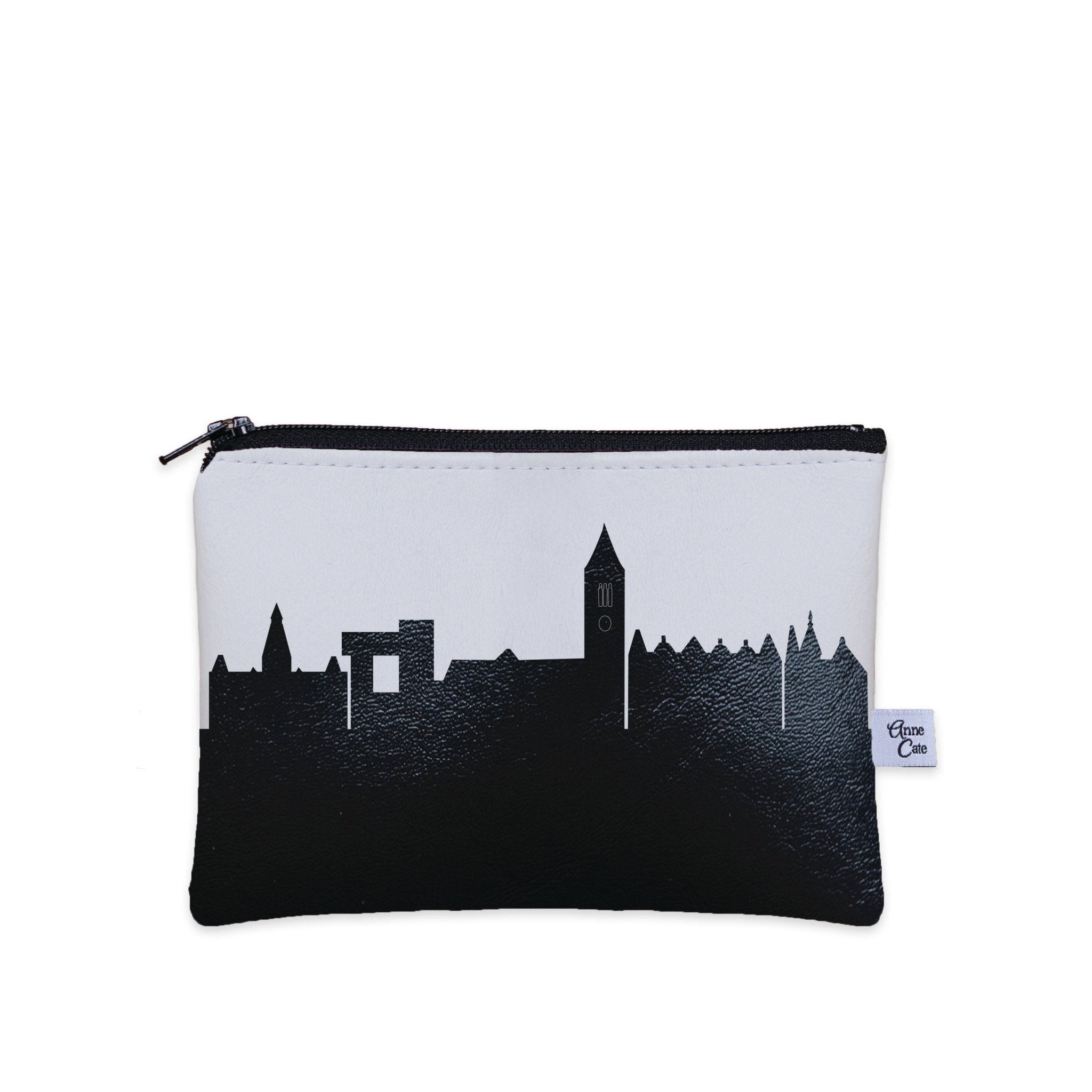 Ithaca NY (Cornell University) Skyline Vegan Leather Mini Wallet - Anne Cate