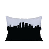 Kansas City Missouri Skyline Lumbar Pillow
