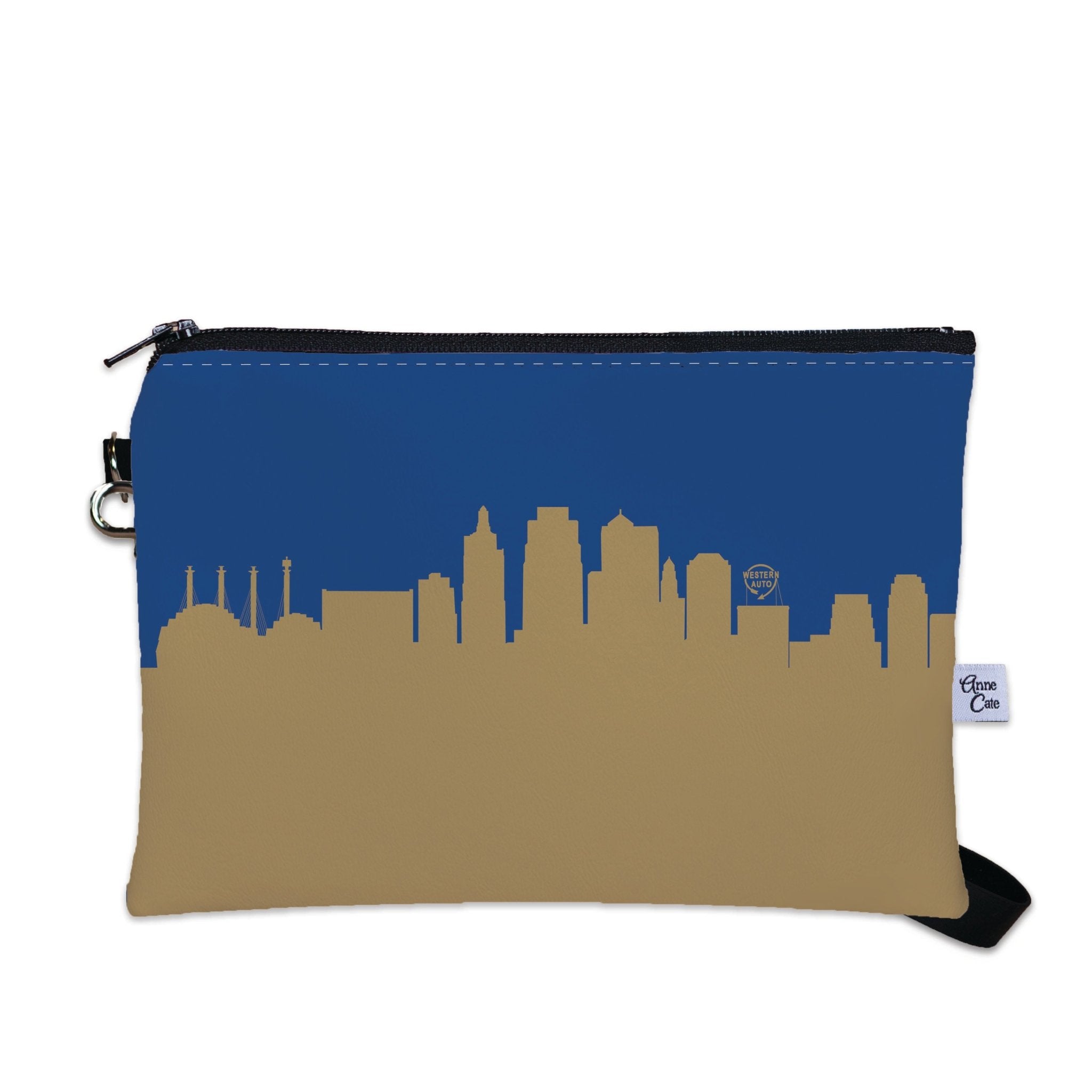 Kansas City Royals Baseball Ballpark Skyline Game Day Wristlet - Anne Cate