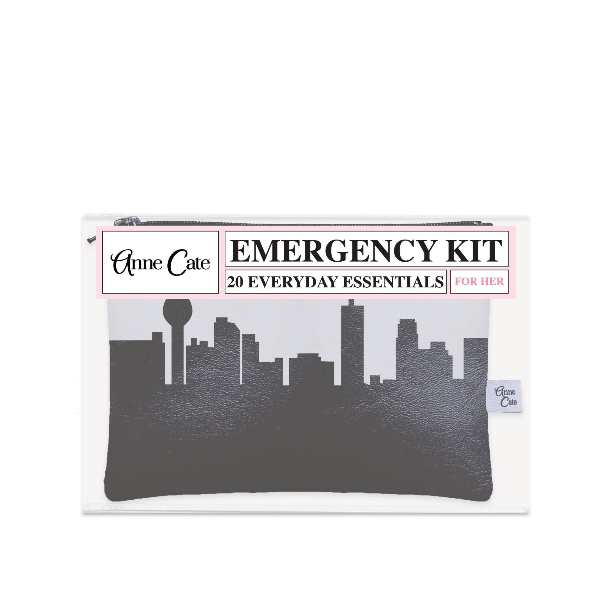 Knoxville TN Skyline Mini Wallet Emergency Kit - For Her - Anne Cate