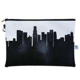 Los Angeles CA Skyline Wristlet Clutch Purse