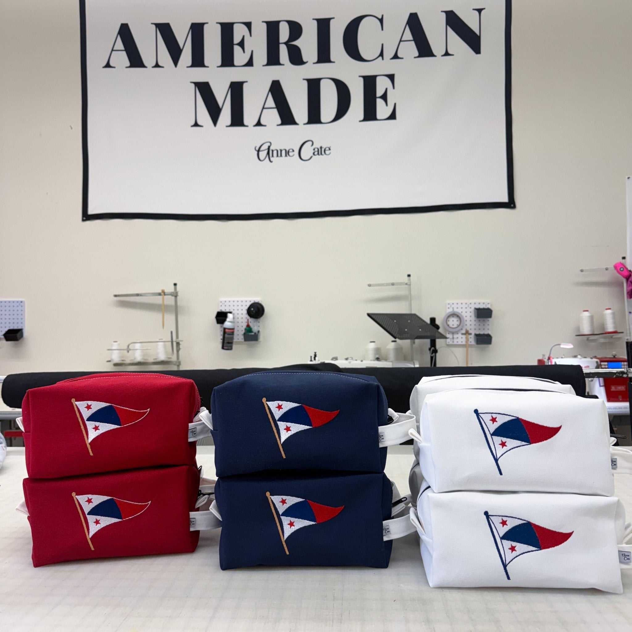 Large Dopp Kit Toiletry Bag Travel Bag - Custom - Anne Cate