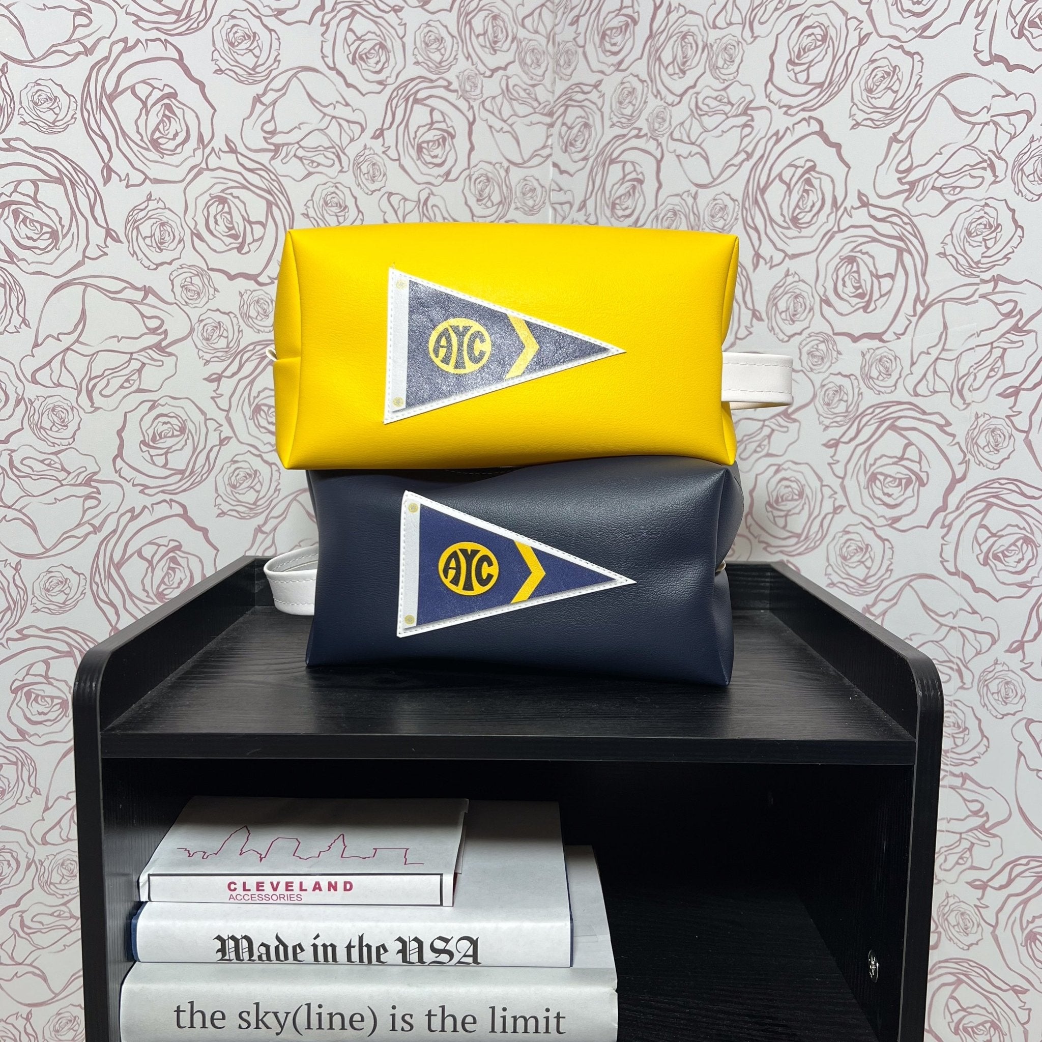 Large Dopp Kit Toiletry Bag Travel Bag - Custom - Anne Cate