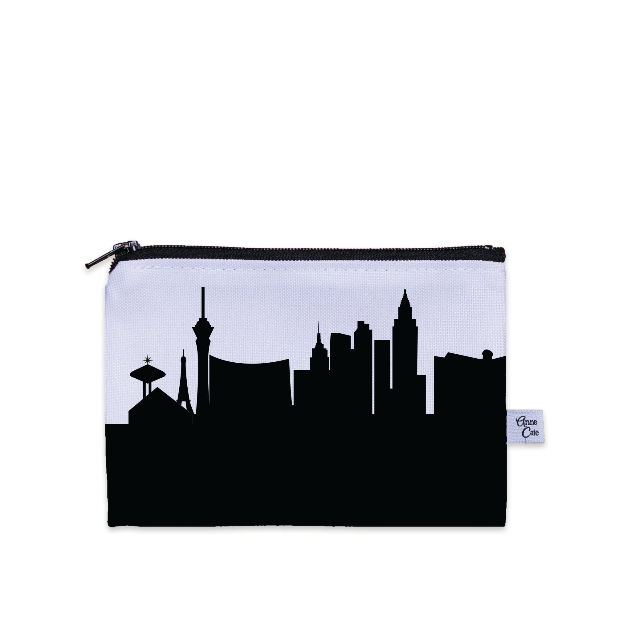 Las Vegas NV Skyline Canvas Mini Purse - Anne Cate