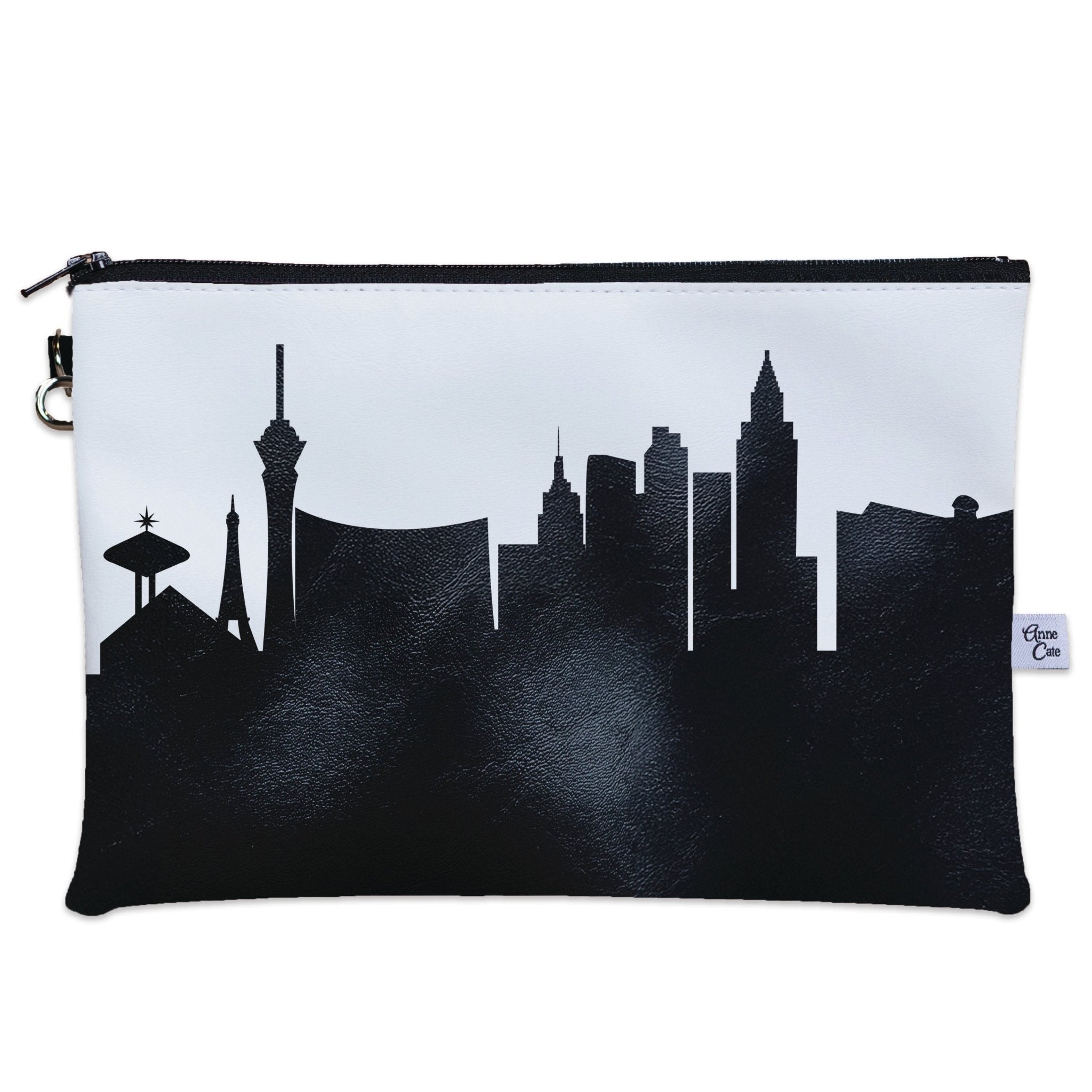 Las Vegas NV Skyline Wristlet Clutch Purse - Anne Cate
