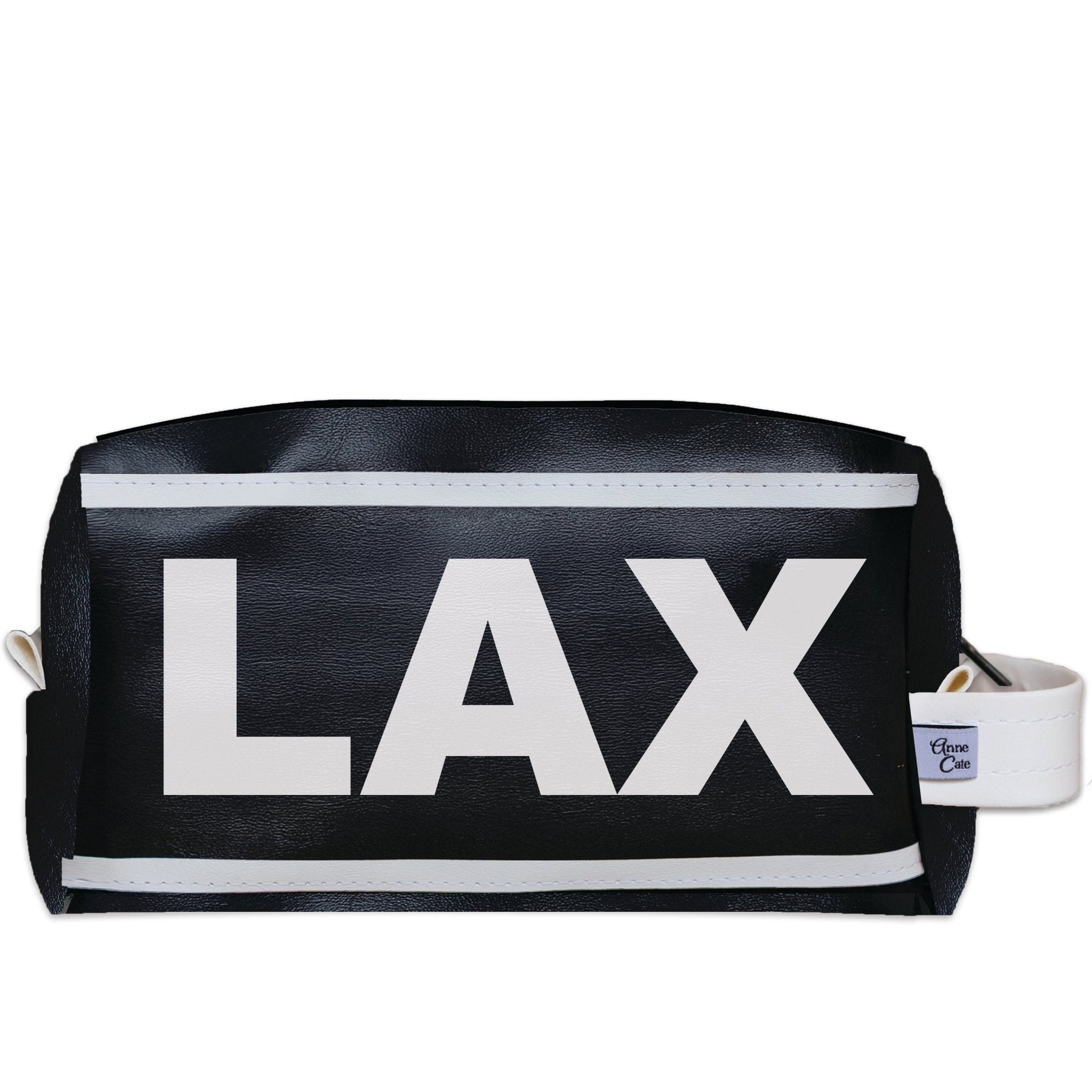 LAX (Los Angeles) City Abbreviation Travel Dopp Kit Toiletry Bag - Anne Cate
