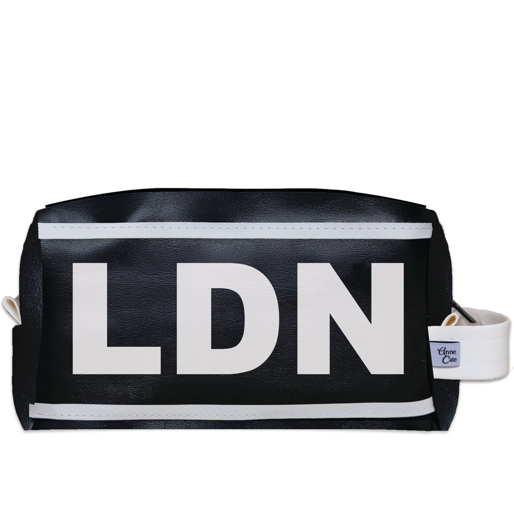 LDN (London) City Abbreviation Travel Dopp Kit Toiletry Bag - Anne Cate