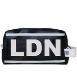LDN (London) City Abbreviation Travel Dopp Kit Toiletry Bag